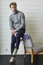 Cutter & Buck - Tofino Pants Men Steel Grey Melange 30/34